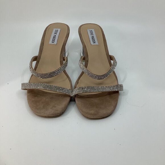 Steve Madden Silver Slippers - Picture 3 of 8